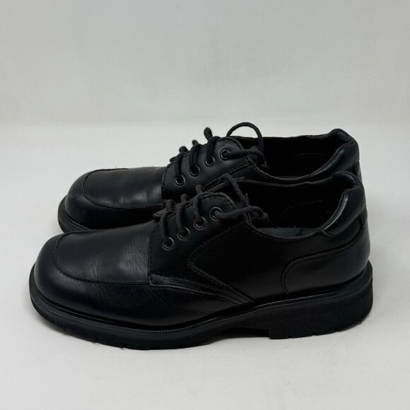 Dr. Martens AW004 Oxford Shoes Mens 10 Black Leather Chunky Vintage England main image 4